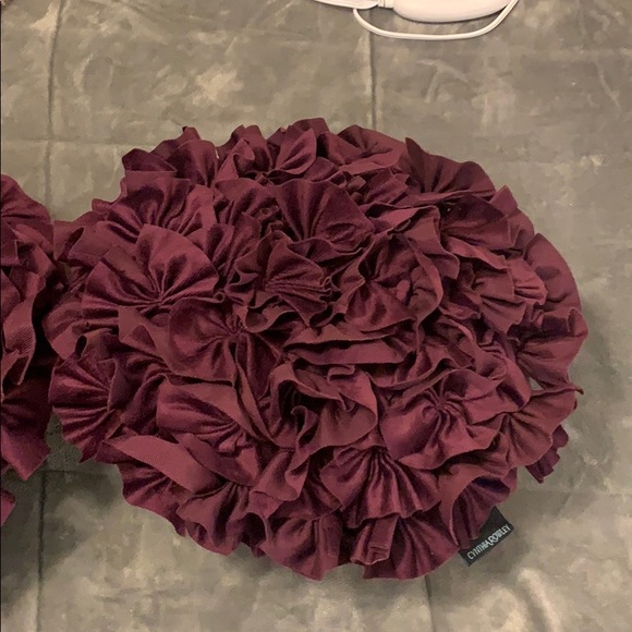 Cynthia Rowley Accents Plum Cynthia Rowley Pillows Set Of 2 Poshmark